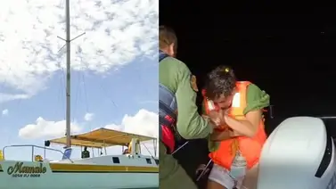 Rescatan a los pasajeros de catamarán zozobrado en alta mar (+VIDEO) Rescatan a los pasajeros de catamarán zozobrado en alta mar (+VIDEO)