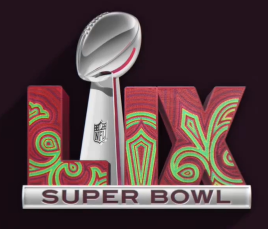 Revelan el logo que identificará al Super Bowl en 2025 Revelan el logo que identificará al Super Bowl en 2025