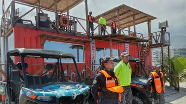 PNB vigila playas durante asueto carnestolendo (+Detalles)