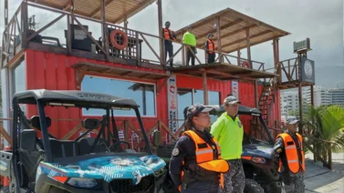 PNB vigila playas durante asueto carnestolendo (+Detalles)