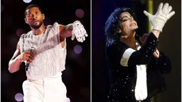 Usher le hizo un homenaje a Michael Jackson durante su espectáculo en el Super Bowl