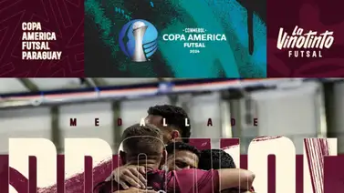 La Vinotinto consigue el Bronce en la Copa América del Futsal La Vinotinto consigue el Bronce en la Copa América del Futsal