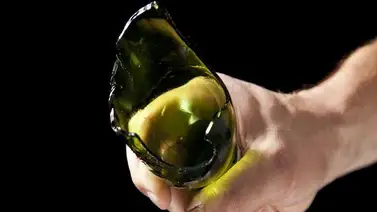 Un hombre agrede a otro con un pico de botella en Táchira Un hombre agrede a otro con un pico de botella en Táchira