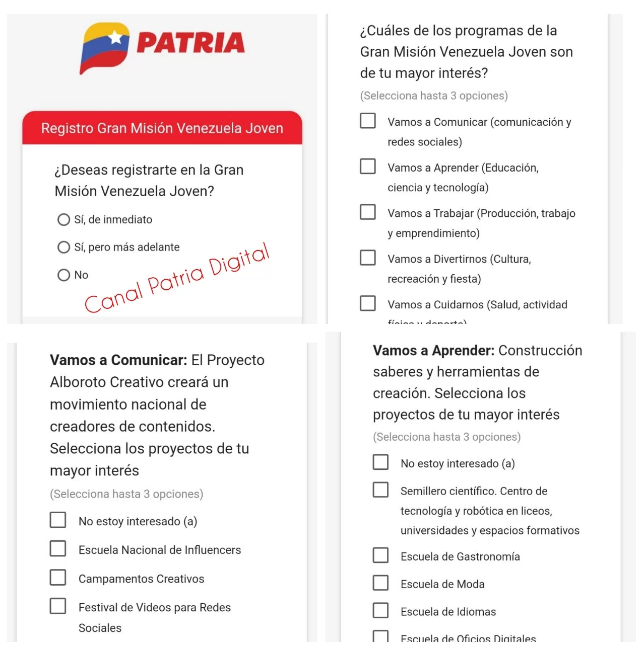 Gran Misión Venezuela Joven: Estos son los beneficiarios Gran Misión Venezuela Joven: Estos son los beneficiarios