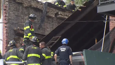Colapsa edificio en Nueva York: Buscan heridos entre los escombros (+Video)