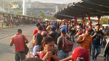 AHORA: Colapso en La Rinconada: Ferrocarril Caracas-Valles del Tuy suspende servicio