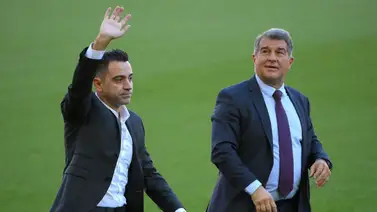 Laporta se pronuncia ante la salida de Xavi Laporta se pronuncia ante la salida de Xavi
