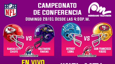 Los juegos de NFL que disfrutarás este fin de semana en vivo