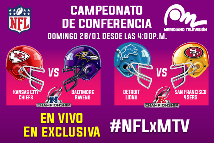 Los juegos de NFL que disfrutarás este fin de semana en vivo Los juegos de NFL que disfrutarás este fin de semana en vivo