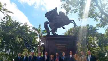 Miembros de la UE reunidos en Caracas para activar el Acuerdo de Barbados