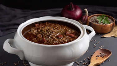 Lentejas con chorizo, nutrientes y sabor en un mismo plato