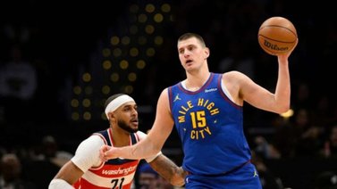 NBA: Nikola Jokic se luce ante los Wizards (+Video)