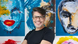 Artista venezolano Iván Dumont mostró sus “Pinturas fragmentadas” en España