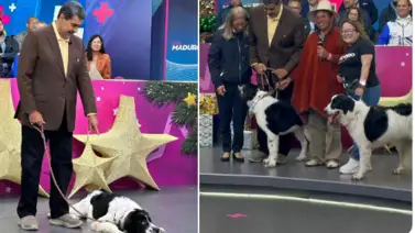 Maduro regaló un perro mucuchíes a un presidente de la región (+FOTOS) Maduro regaló un perro mucuchíes a un presidente de la región (+FOTOS)