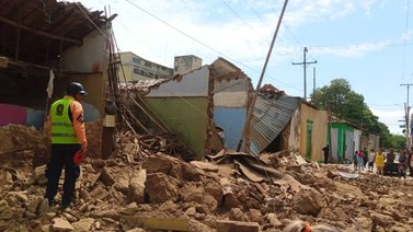 Reportan colapso de cinco viviendas este #14Ene