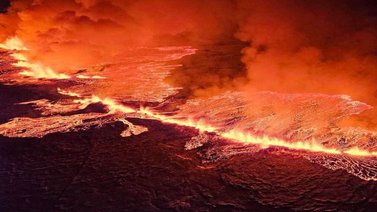 Alarma en Islandia por fisura volcánica