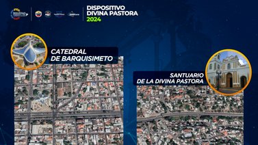 Más de 10 mil funcionarios en dispositivo para procesión de la Divina Pastora