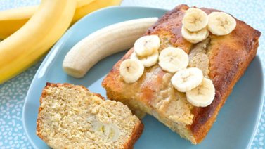 ¡Receta de ponqué de cambur sin harina y sin azúcar!