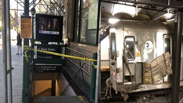 Otro tren se descarrila en el Metro de Nueva York