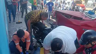 Camión sin frenos causa fatal accidente vial Camión sin frenos causa fatal accidente vial