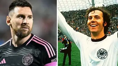 De esta manera Messi rinde homenaje a Franz Beckenbauer De esta manera Messi rinde homenaje a Franz Beckenbauer