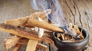 Ritual con palo santo para arrancar el mes