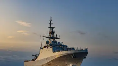 Así es el HMS Trent, el buque británico que llegó a las costas de Guyana Así es el HMS Trent, el buque británico que llegó a las costas de Guyana