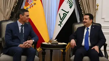 Presidente del Gobierno español y el primer ministro de Irak sostienen reunión Presidente del Gobierno español y el primer ministro de Irak sostienen reunión
