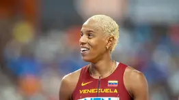 Yulimar Rojas y su bonito gesto con niños de un hospital oncológico