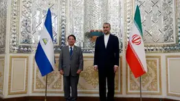 Cancilleres de Nicaragua e Irán se reúnen en Teherán para apoyar a Palestina