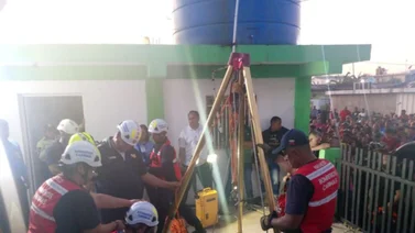 Mueren adolescente y bombero durante rescate en pozo artesanal