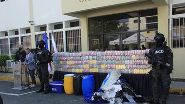 Incautan más de una tonelada de cocaína en República Dominicana