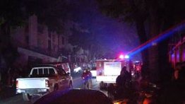 Reportan incendio en edificio de Palo Verde