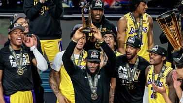 Los Lakers tienen este gesto tras ganar la Copa NBA