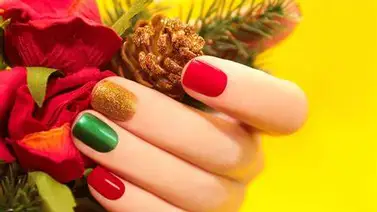 Ideas de manicure para Navidad Ideas de manicure para Navidad
