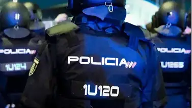 Policía de Madrid y otros individuos tuvieron un violento encuentro Policía de Madrid y otros individuos tuvieron un violento encuentro