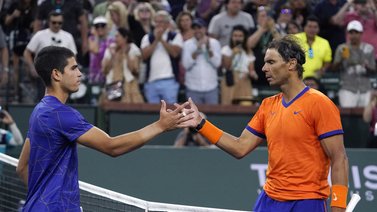 Rafa Nadal y Carlos Alcaraz se enfrentarán en Las Vegas
