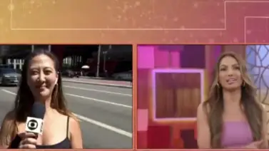 ¡Insólito! Intento de robo a una periodista en vivo ¡Insólito! Intento de robo a una periodista en vivo