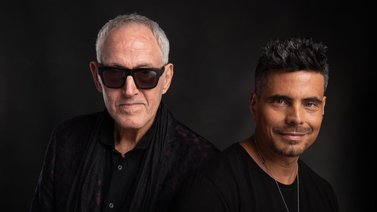 Yordano y Jeremías se preparan para presentarse en la Concha Acústica de Bello Monte