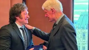 Javier Milei se reunió con Bill Clinton (+Detalles) Javier Milei se reunió con Bill Clinton (+Detalles)