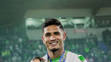 Vinotinto Eric Ramírez se proclama campeón con Atlético Nacional