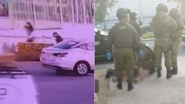 Venezolano se entrega tras ataque con granada a funcionarios policiales