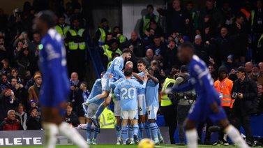 Chelsea y Manchester City protagonizaron recital de goles en Stamford Bridge