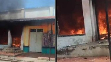 Capturan a implicados en incendio de Registraduría en Colombia