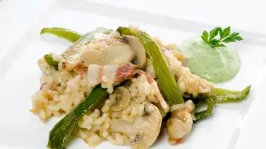 Acelgas y champiñones: acompañantes perfectos para tu arroz Acelgas y champiñones: acompañantes perfectos para tu arroz