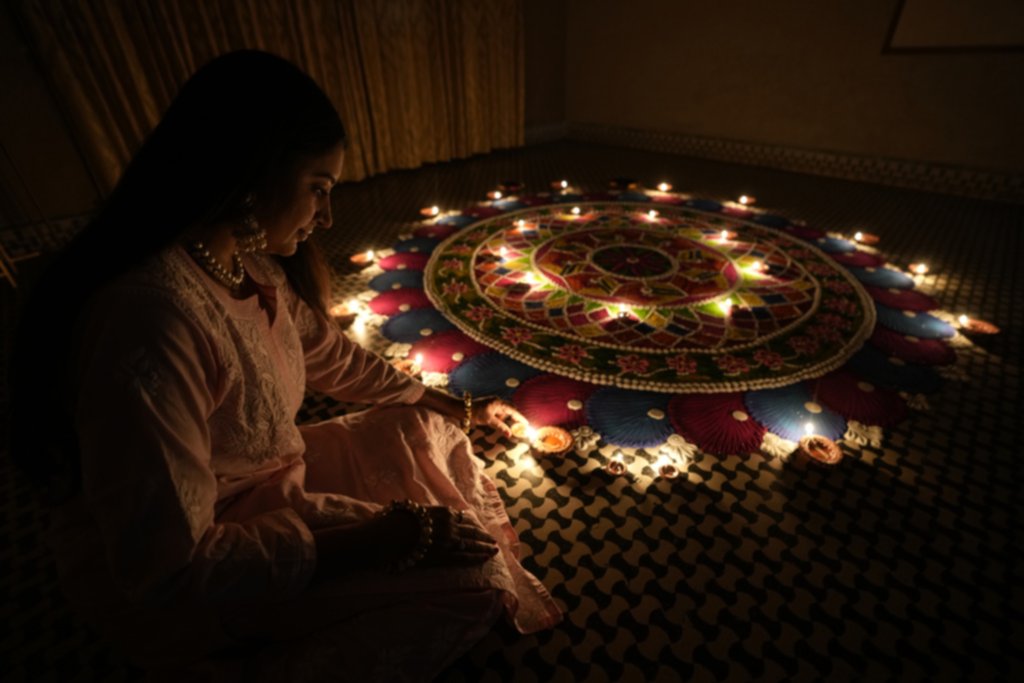 Diwali, explosión de luz y color en India