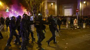 Conozca el balance final en los disturbios de Madrid Conozca el balance final en los disturbios de Madrid