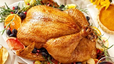 ¡Buenísimo! Jugoso pavo para el Día de Acción de Gracias
