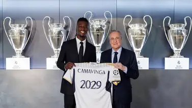 Eduardo Camavinga renueva con el Real Madrid Eduardo Camavinga renueva con el Real Madrid