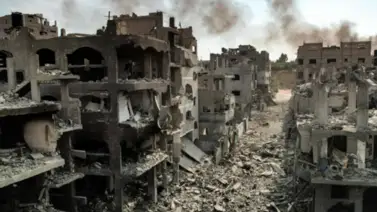 Un mes de guerra entre Israel y Hamás (+Balance) Un mes de guerra entre Israel y Hamás (+Balance)